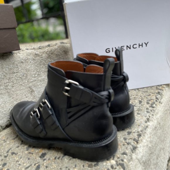 Givenchy Shoe Bottine Plate Mode Low Boot Size 39.5 - Picture 11 of 15